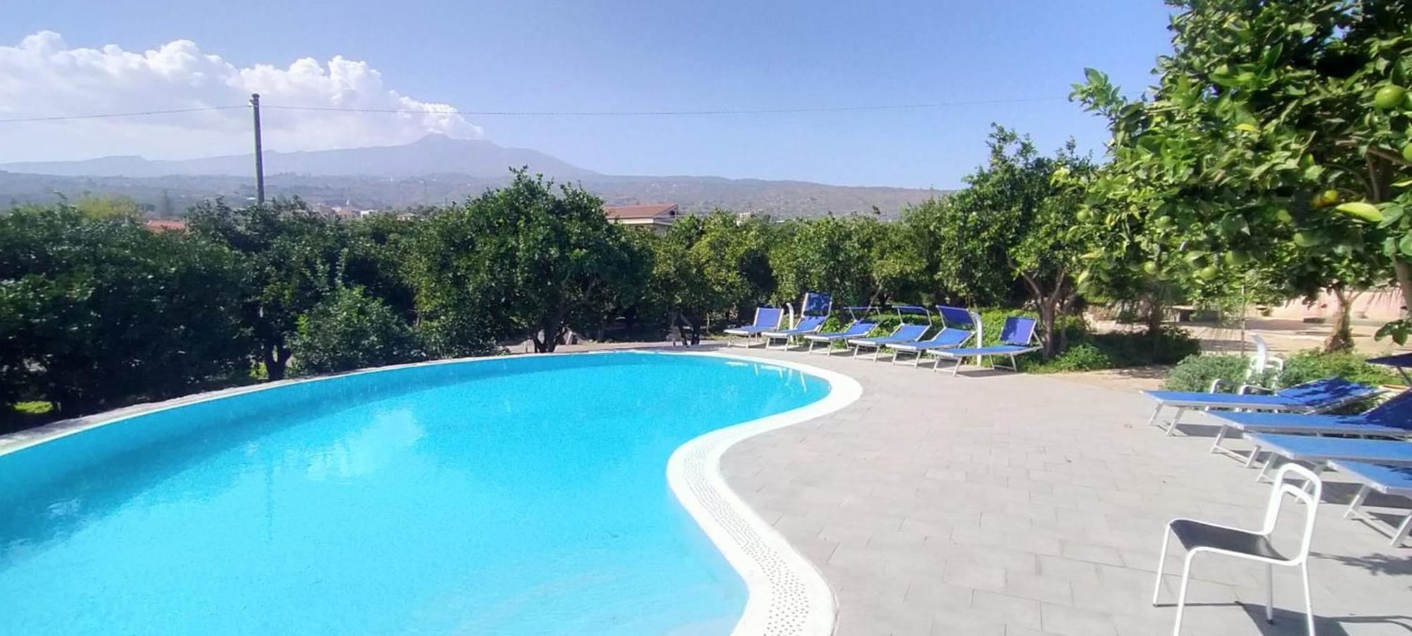 Gli Aranci Dell'Etna Villa Маскали Екстериор снимка
